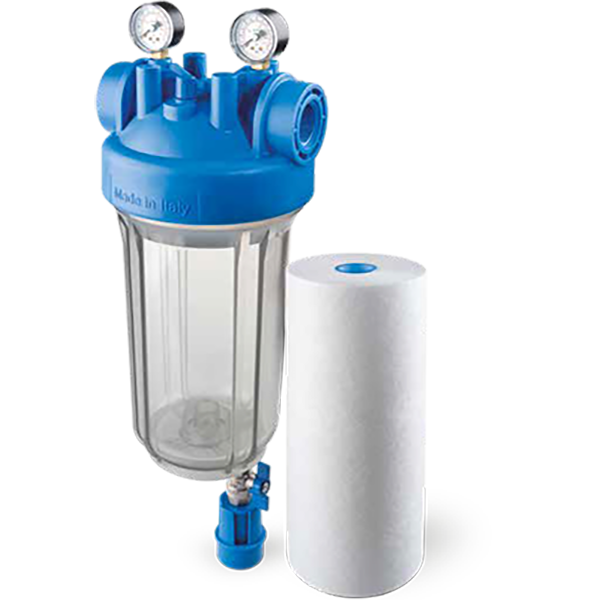 Whole house water filtration system
